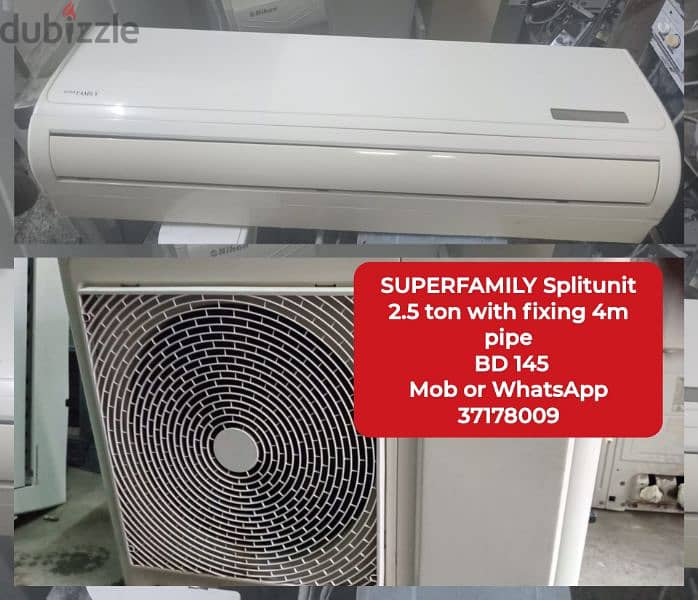 Samsung and other brand fridge washing machine Splitunit  for sale 1