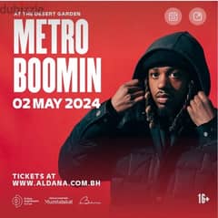 Metro booming second day tickets