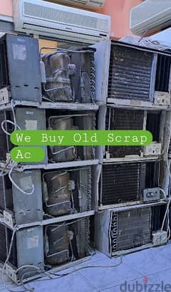 we buy Old Window Ac Scarp Split Ac also