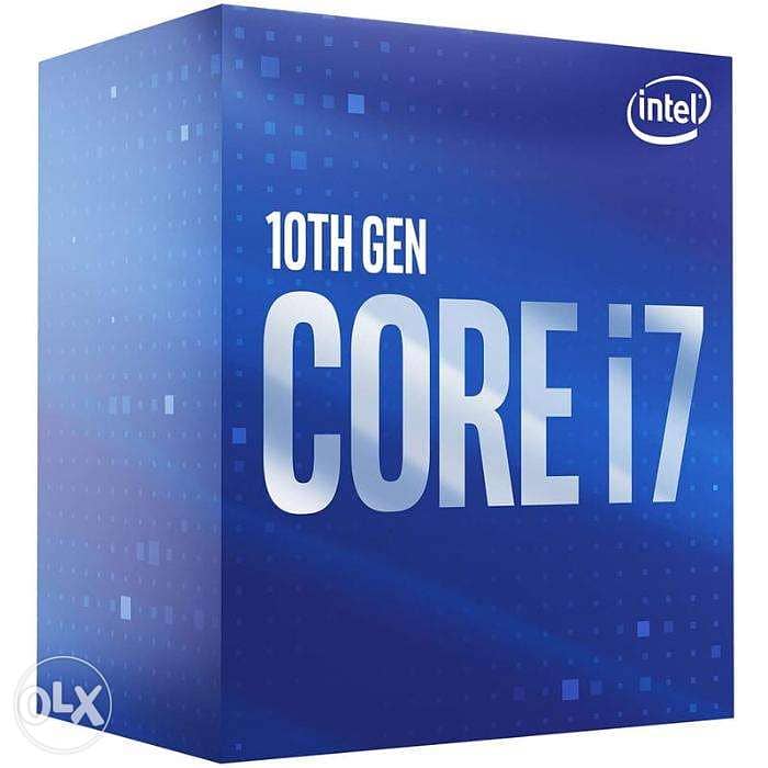 Intel i7-10700, 10th Gen Processor, LGA 1200 1