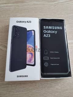 Samsung A23 4GB RAM 64 GB storage with box cable brand