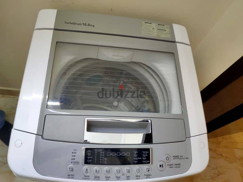 10 months used new 10kg LG washing machine 2