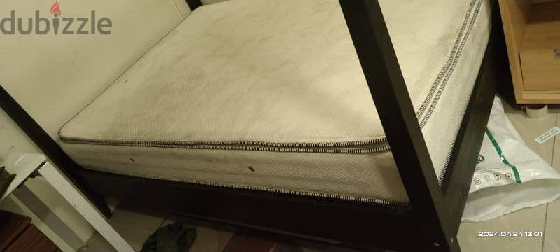 Bed with Mattress 2