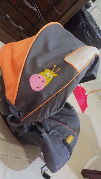 3 in one car seat carrycot for baby like new 2