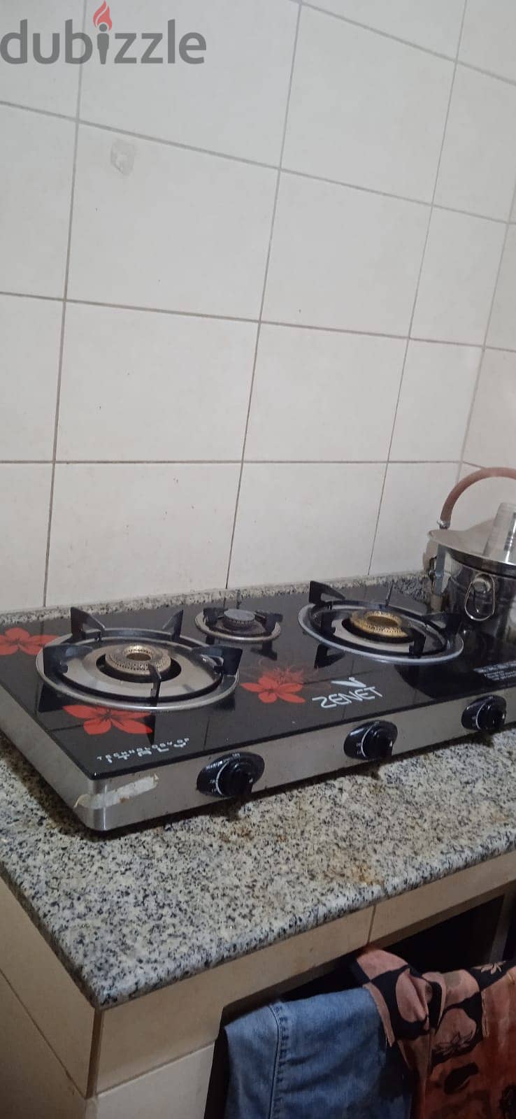 Washing machine & Gas cylinder with stove for urgent sale 1