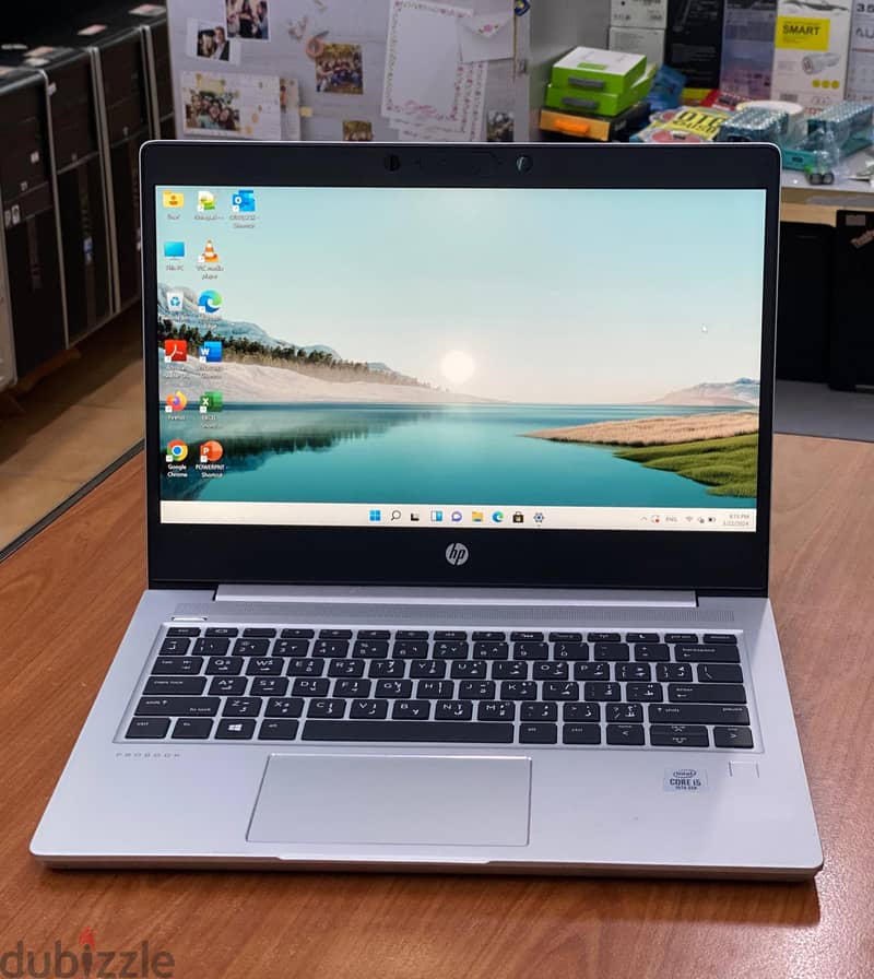 HP Core i5 ProBook 10th Gen Laptop 16GB RAM(8CPUs)Silver Metallic Body 1