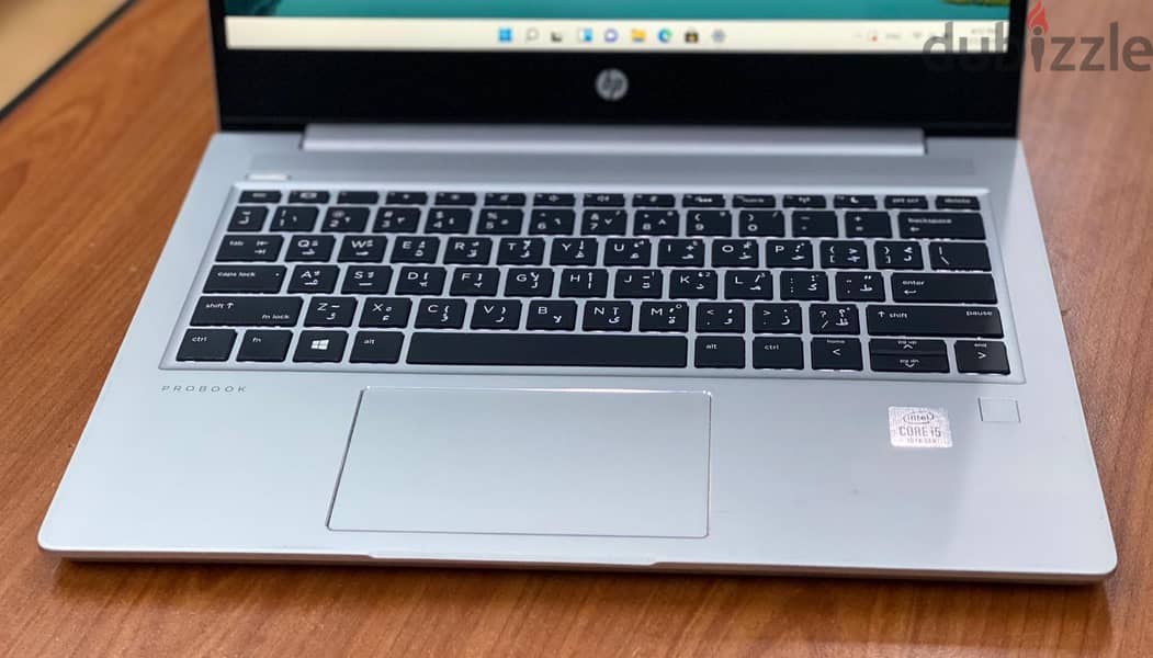 HP Core i5 ProBook 10th Gen Laptop 16GB RAM(8CPUs)Silver Metallic Body 3