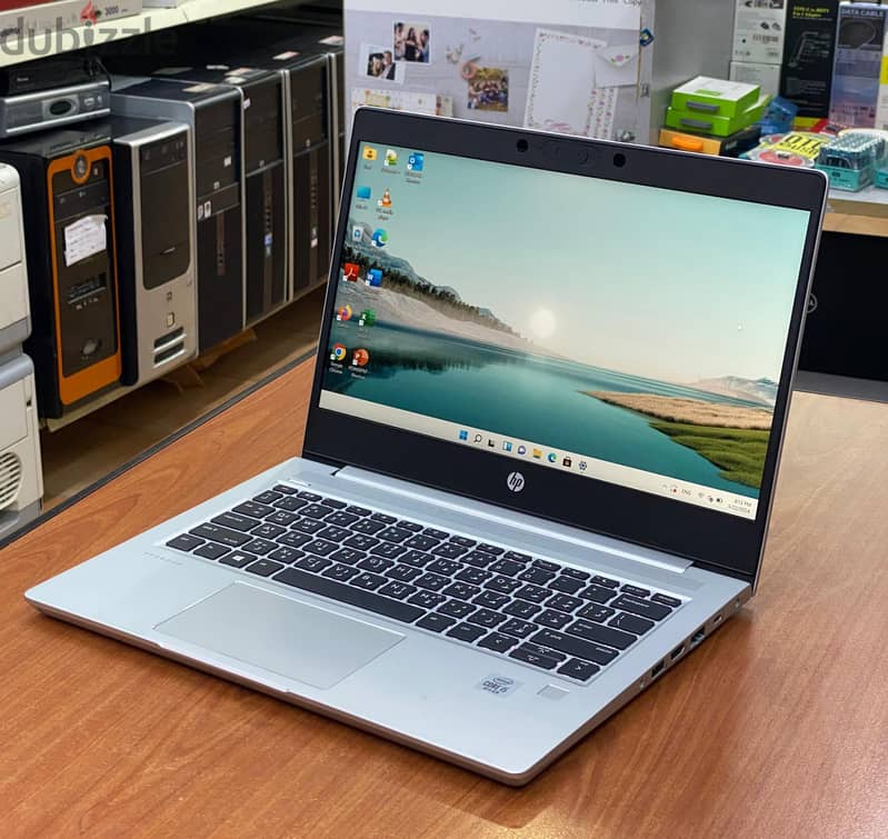 HP Core i5 ProBook 10th Gen Laptop 16GB RAM(8CPUs)Silver Metallic Body 4