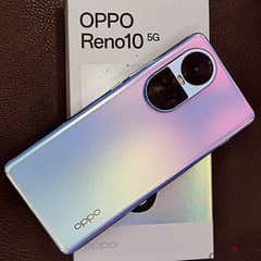 Oppo Reno 10 5g 256 gb same new condition box with accessories