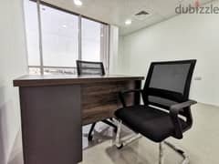 Fully equipped offices available for only 75 BD .