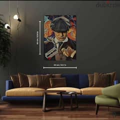 new peaky blinders unframed canvas poster