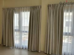 3 curtains for sale ( for 3 windows)