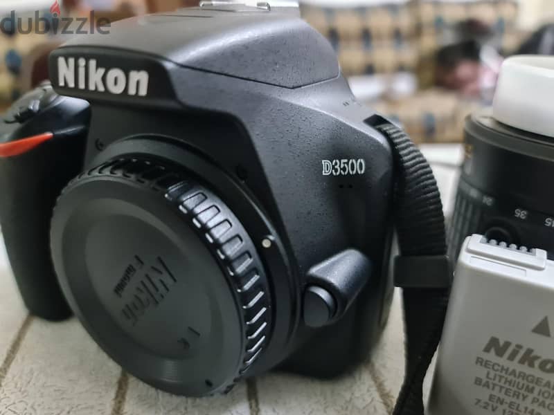 Nikon D3500 DSLR Camera Black With AF-P DX 18-55mm f/3.5-5.6G VR Lens 1