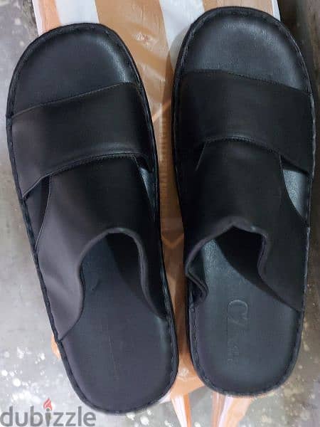 Leather slippers 1