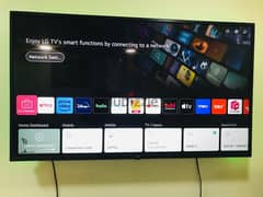 LG 55” inch smart 4K UHD WebOS tv