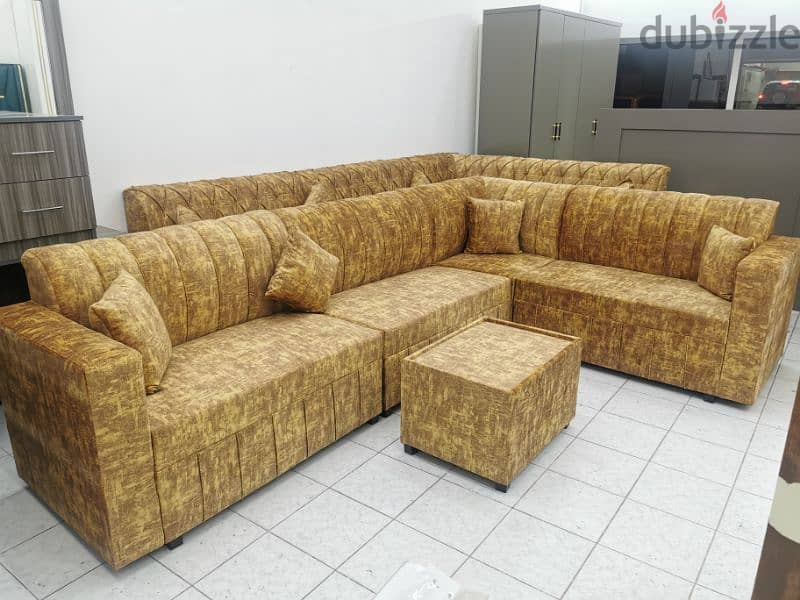 new sofa excellent condition in showroom 65 bhd available. 3959172 4