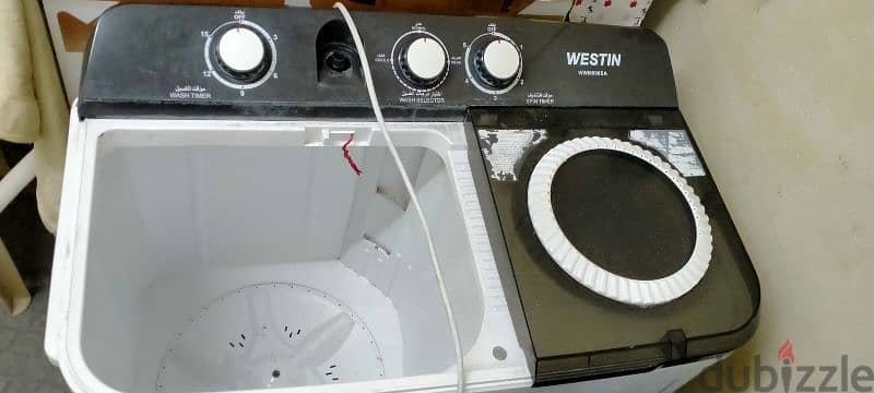 washing machine good condition very working both side working 9kg 1
