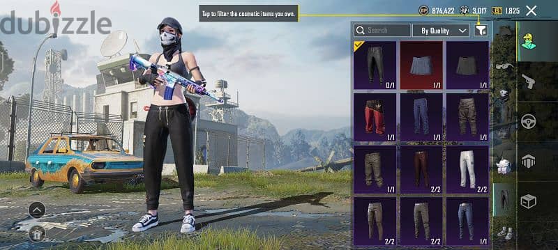selling PUBG account for 20 bd 17