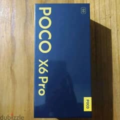 Poco x6 Pro 5g 512gb new piece