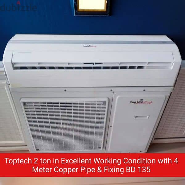 Frego 2 ton split ac and other items for sale with Delivery 10