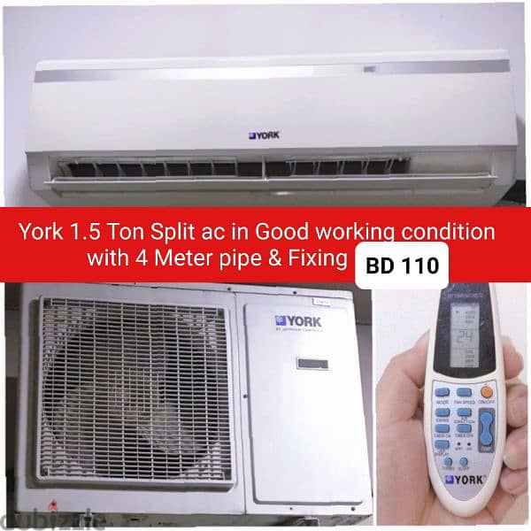 Frego 2 ton split ac and other items for sale with Delivery 13