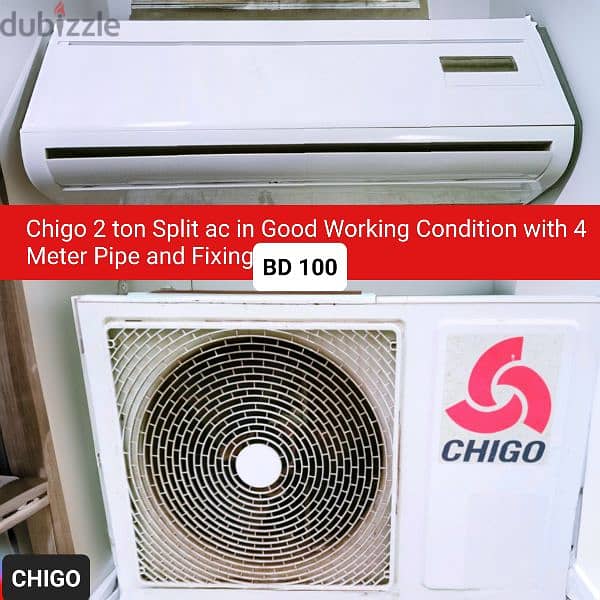 Frego 2 ton split ac and other items for sale with Delivery 14