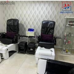 For Sale Fully Equipped Ladies Salon with Specialized Team and CR in A