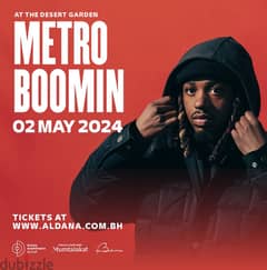 Metro boomin day 2 (may 2nd) ticket 55bd