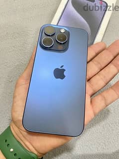 iPhone 15 Pro Blue Titanium 256GB for sale