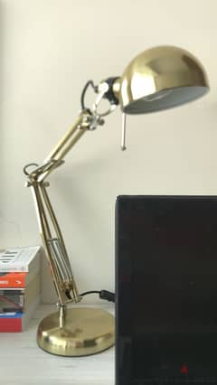 Metal gold lamp (very negotiable) 0