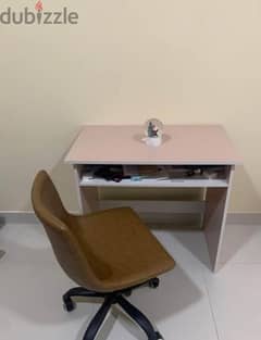 study table and chair