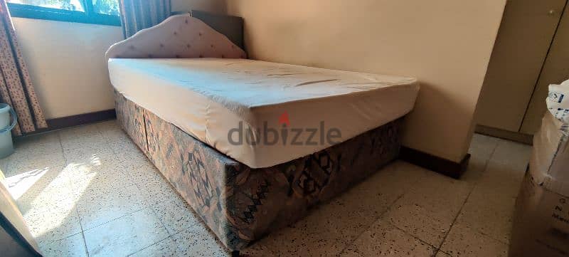 Orthopedic Foam mattress & Bed in great condition 1