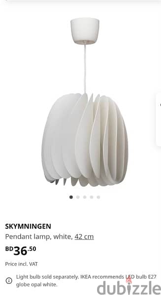 Ikea Pendant lamp 1
