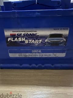 Car battery very good condition