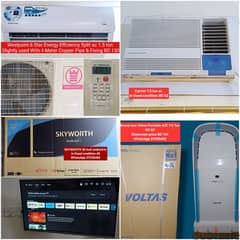 Portable acc split ac window ac and other items for sale with Delivery 0
