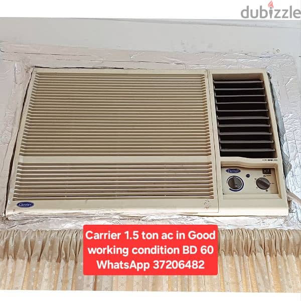 Portable acc split ac window ac and other items for sale with Delivery 16