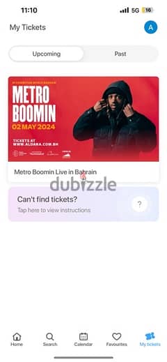 one metro boomin ticket day 2 may second