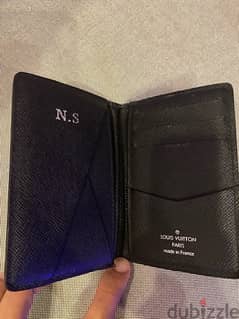 Louis Vuitton card holder (N. S initial)