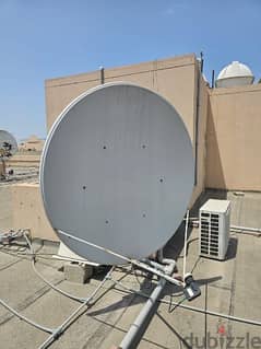 Satellite dish Airtel & Arabsat, Nilesat receiver fixing ,reparing