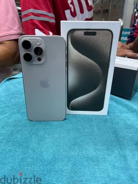 iPhone 15 Pro Max 256 GB memory like brand new only one month use 11 2