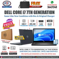 DELL LATITUDE i7 7th Generation Laptop 16GB RAM (FREE BAG) Same as New 0