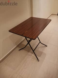 Table , Foldable type