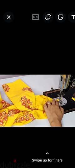 stitching clothes  woman . i am woman Tailor . I sew clothes at home .