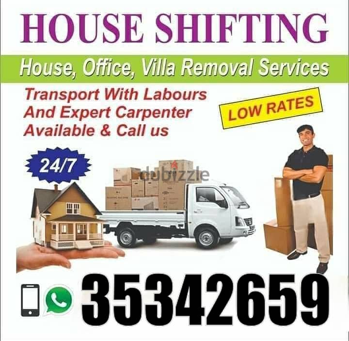 Room Shifting Furniture Shifting House Moving  Call Whats App 35142724 0