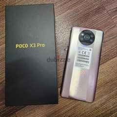 Poco x3 pro gaming phone 8+3 ram 256 memory with box charge