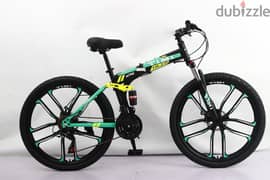 26 Inch Front Tire Folding Bicycle 0