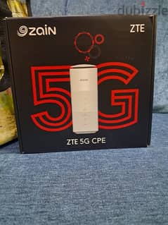 ZTE 5G ZAIN router,like new (just open the box)