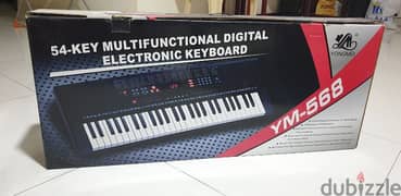 (PIANO) Electronic Keyboard, Model - YM568