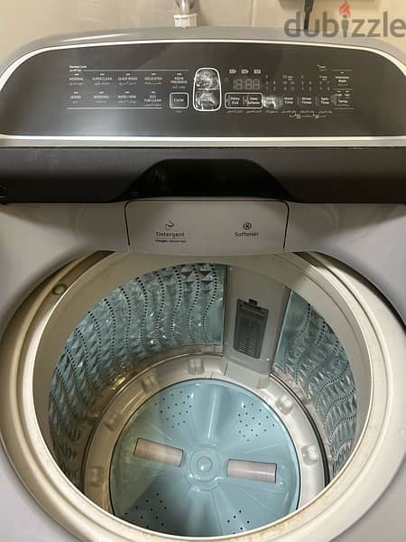 SAMSUNG top load washing machine 13 KG 1