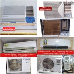 Window ac and split acs for sale with fixingg